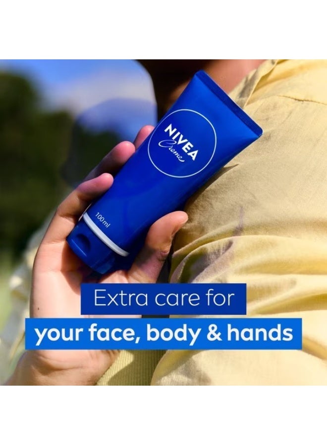 نيفيا كريم مرطب للوجه والجسم واليدين 100 مل - Image 3